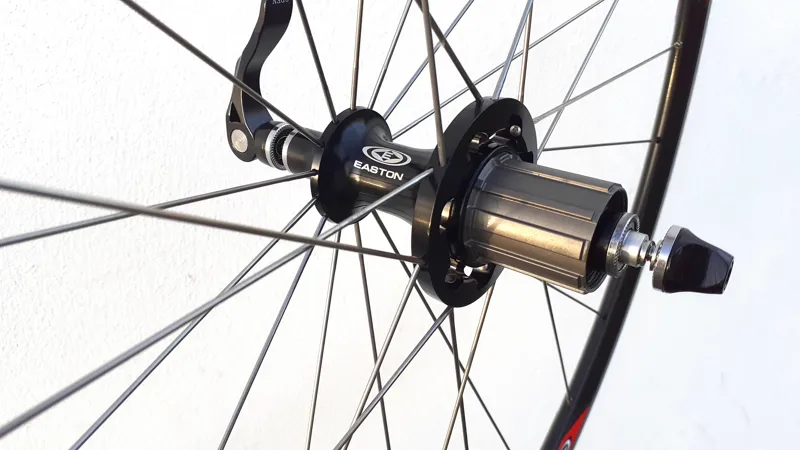 Easton Circuit 700c Alloy Rim Brake Wheel Set in Black-2